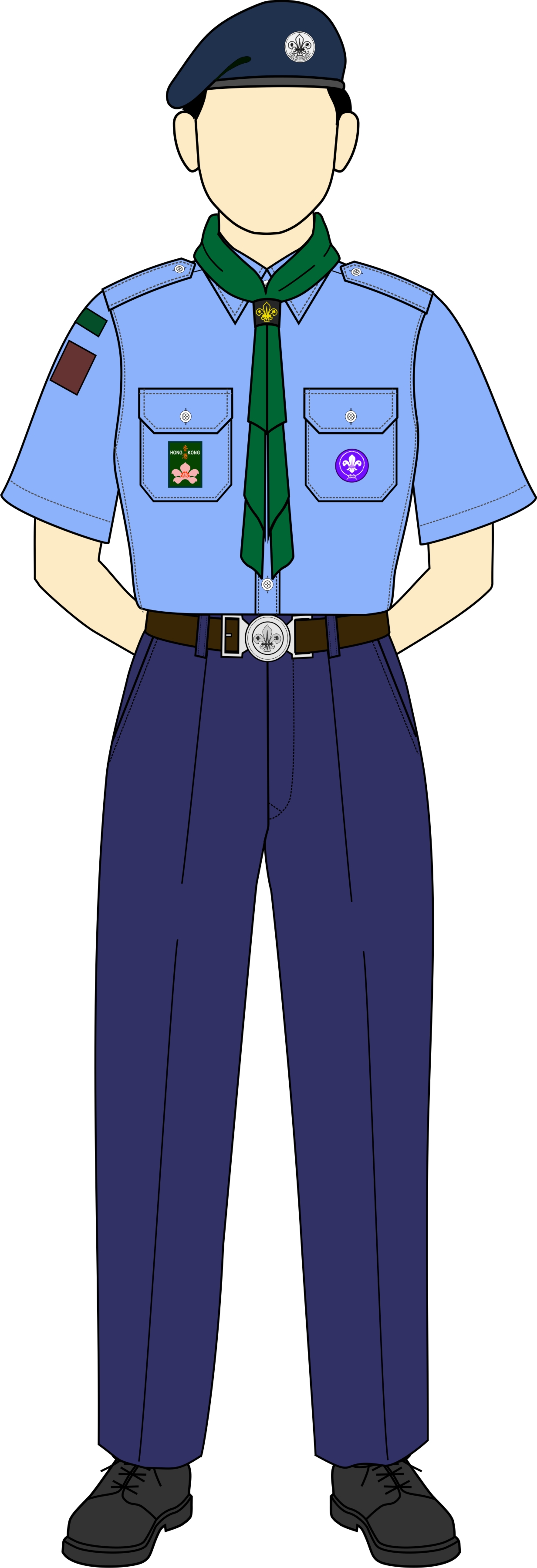 Air Rover Scout Male Uniform